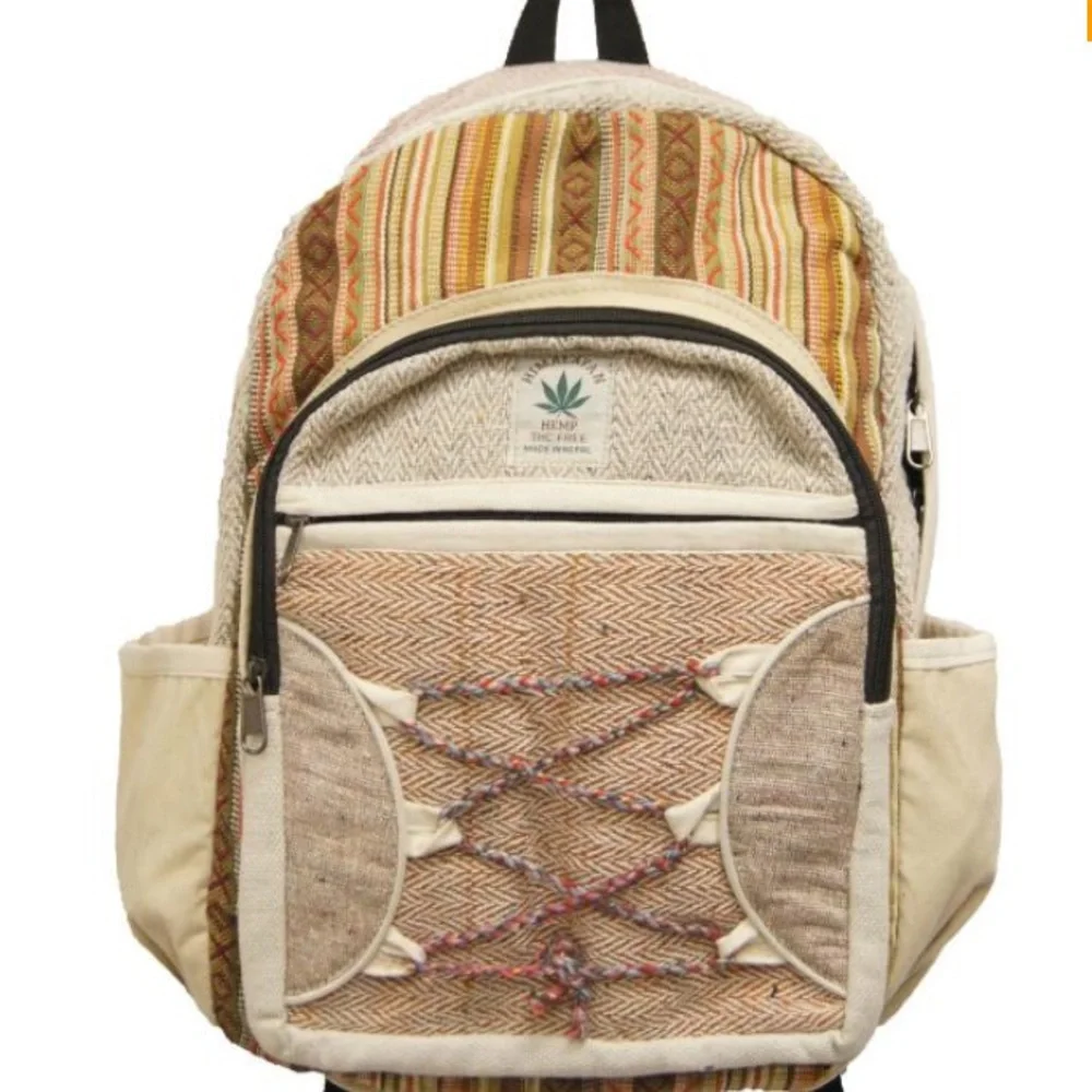 NWT Himalayan Hemp Backpack - Picture 1 of 3